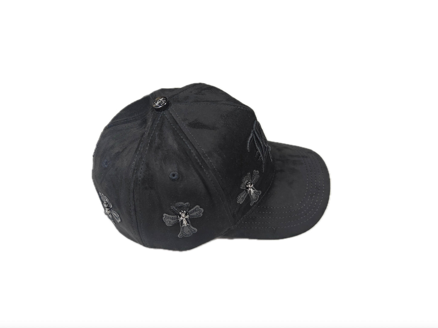Big Boss LA Cruz Gold/Los Angeles Chrome Plated Original Silver Adjustable Flat Cap