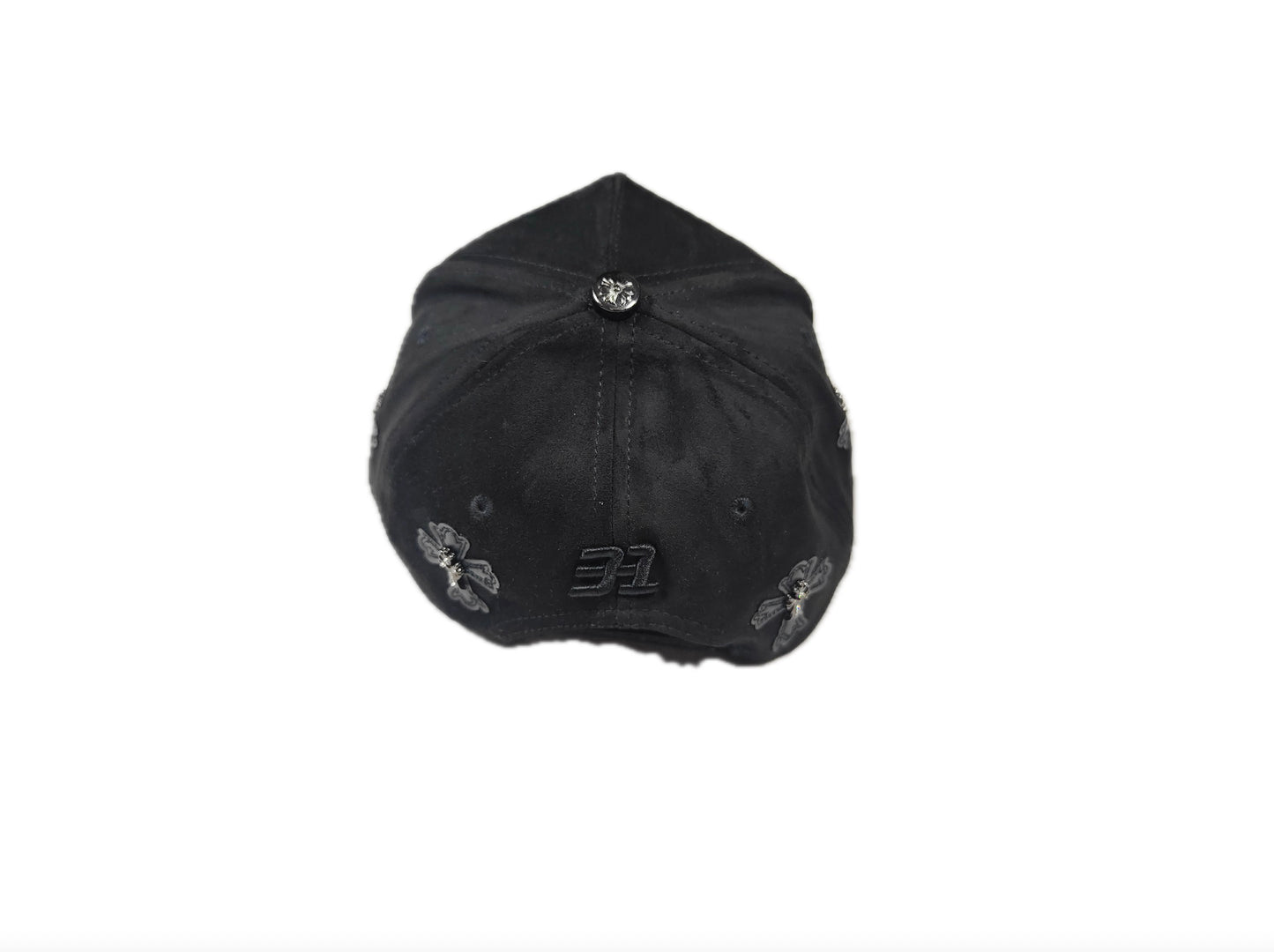 Big Boss LA Cruz Gold/Los Angeles Chrome Plated Original Silver Adjustable Flat Cap