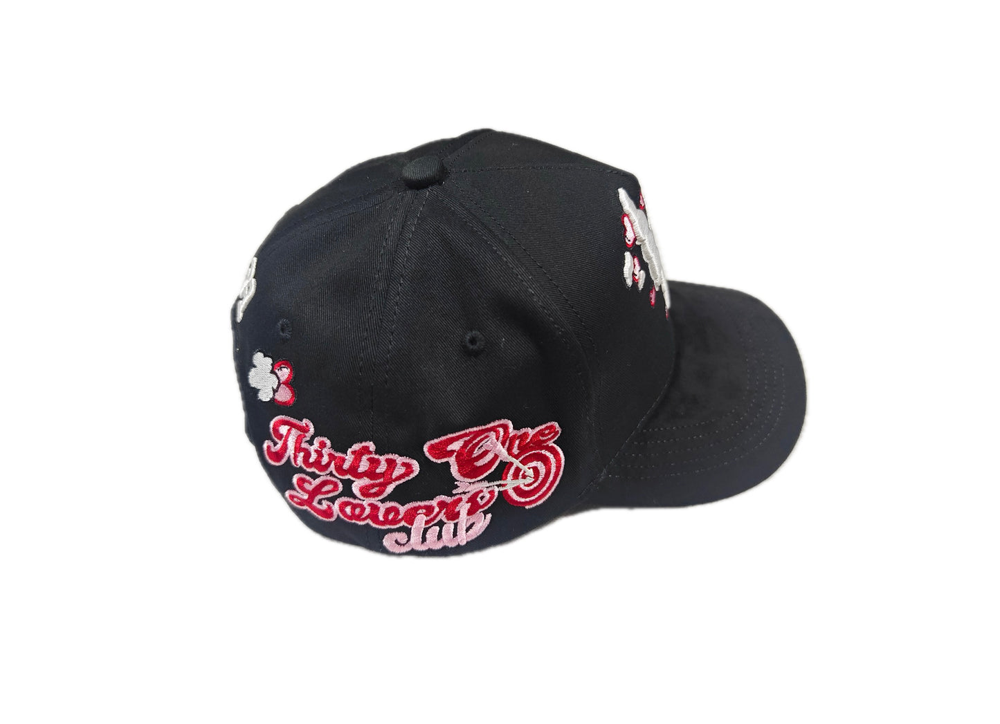 31 HATS BLACK LA LOVE CLOUDS VALENTINES SNAPBACK HAT 31VALENTINES